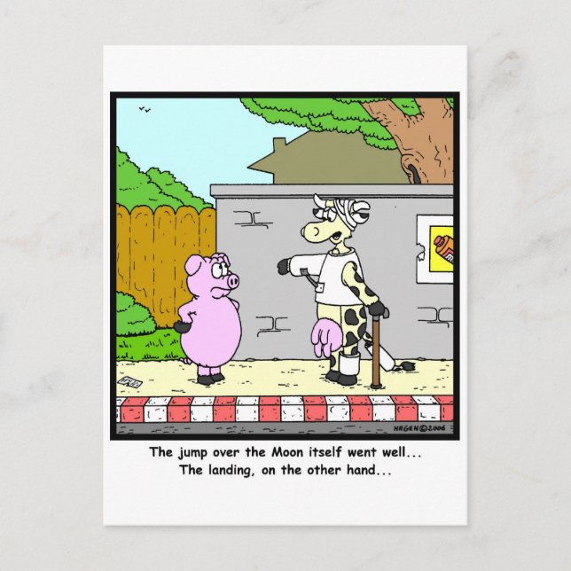 Cartão Postal Sobre a Lua (Frente)