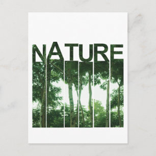 Cartão Postal Sobre a Natureza
