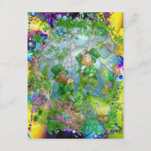 Cartão Postal Sobre o arco-íris de Janiece Senn