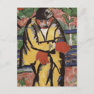 Cartão Postal Sobre o Boulevard de Kazimir Malevich