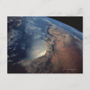 Cartão Postal Sobre o Golfo de Aden e Somália