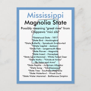 Cartão Postal Sobre o Mississippi