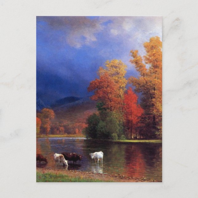 Cartão Postal Sobre o Saco - Albert Bierstadt (Frente)