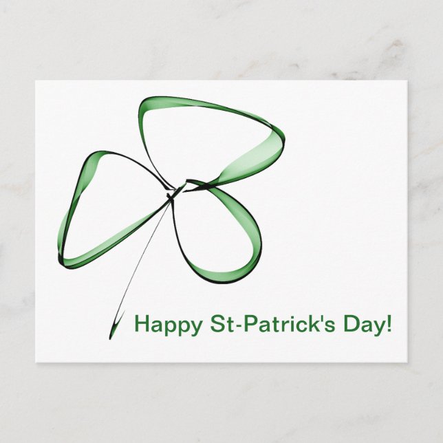 Cartão Postal sobremesa mignon petit trèfle (Frente)