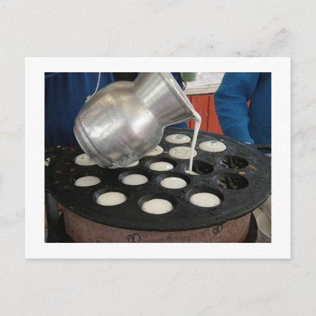 Cartão Postal Sobremesa tailandesa (Frente)