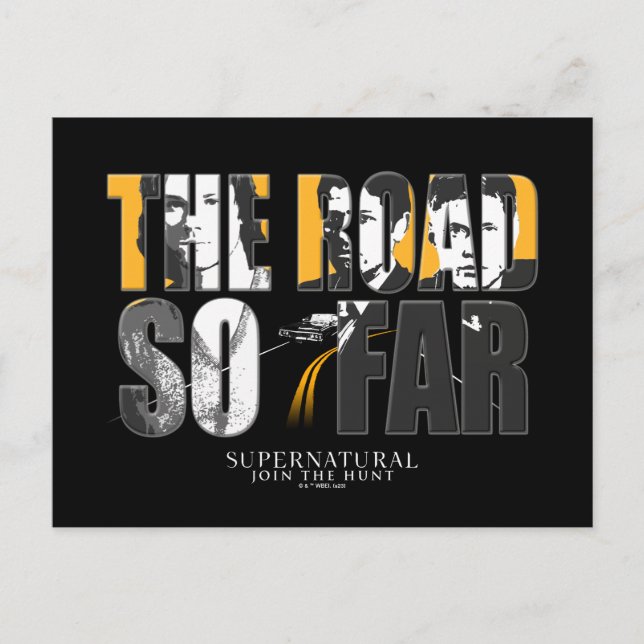 Cartão Postal Sobrenatural "O Caminho Até Aqui" (Frente)