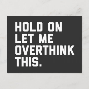Cartão Postal Sobrepense Esta Citação Engraçada