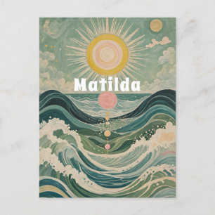 Cartão Postal Sobretensão solar personalizada