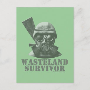 Cartão Postal Sobrevivência Wasteland