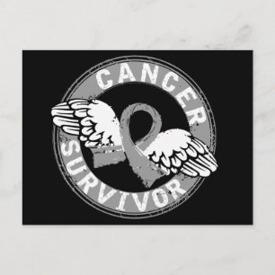 Cartão Postal Sobrevivente 14 Cancer cerebral