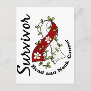 Cartão Postal Sobrevivente ao Câncer de Cabeça e Pescoço há 15 a