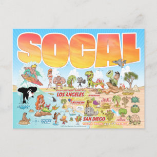 Cartão postal SoCal Souvenir