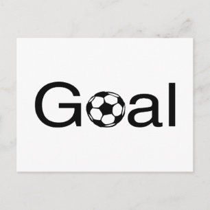 Cartão Postal Soccer Goal