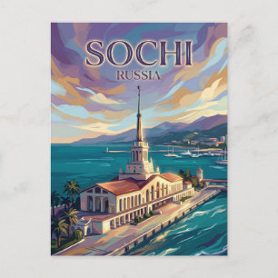Cartão Postal Sóchi Rússia
