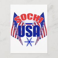 Sochi USA floco de neve