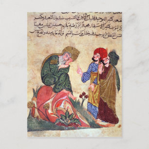 Cartão Postal Sócrates e seus Estudantes