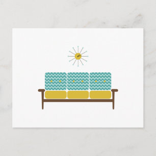 Cartão Postal Sofá antigo