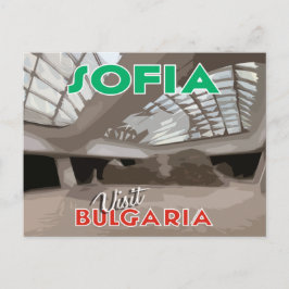 Cartão Postal Sofia, visite a Bulgária...