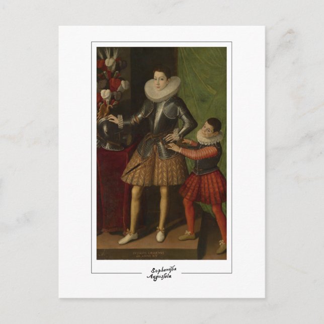 Cartão Postal Sofonisba Anguissola #50 - Cartão-postal de arte (Frente)