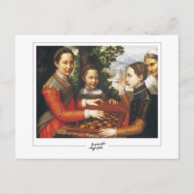 Cartão Postal Sofonisba Anguissola #8 - Cartão-postal de arte (Frente)