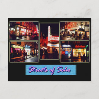 Cartão postal Soho london