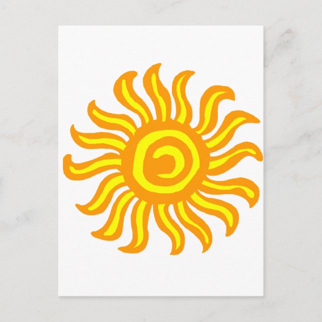 Cartão Postal Sol (Frente)