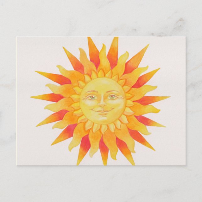 Cartão postal Sol (Frente)