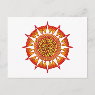 Cartão Postal Sol Celta 3