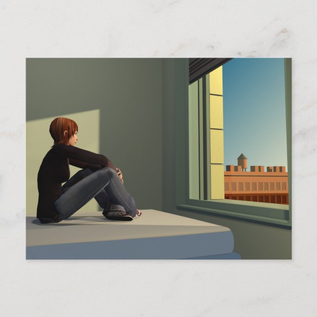 Cartão Postal Sol da manhã (Frente)