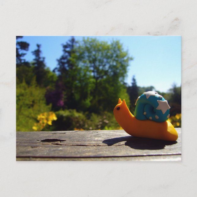 Cartão Postal Sol da noite (Frente)