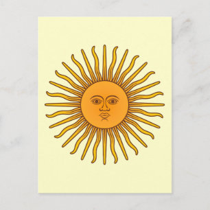 Cartão Postal Sol de Mayo