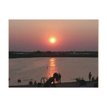 Sol do Texas no lago de Lewisville