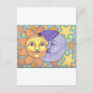 Cartão Postal Sol e Lua 1
