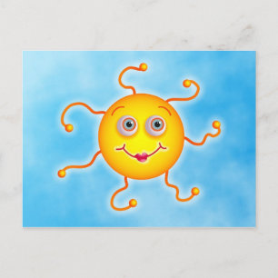 Cartão Postal Sol Fofo