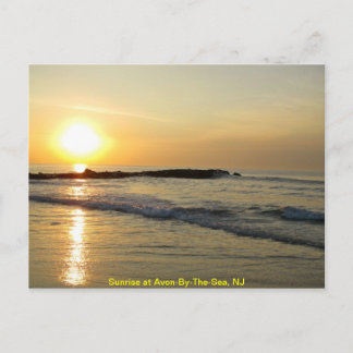 Cartão Postal Sol no Atlântico