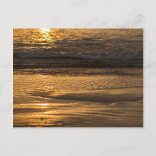 Cartão Postal Sol no mar
