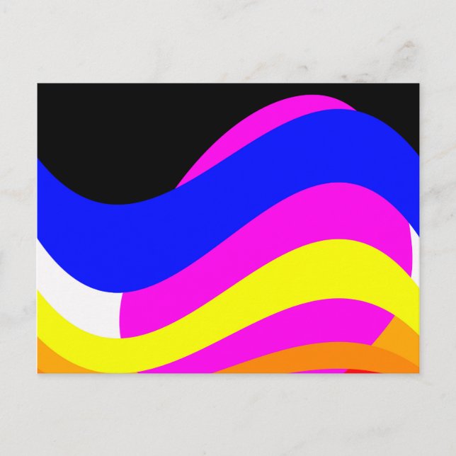 Cartão Postal Sol no mar (Frente)