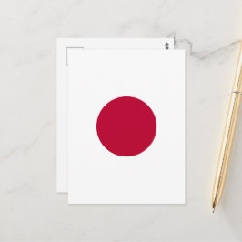Cartão Postal Sol Vermelho do Japão