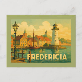 Cartão Postal Soldado de Fredericia Dinamarca