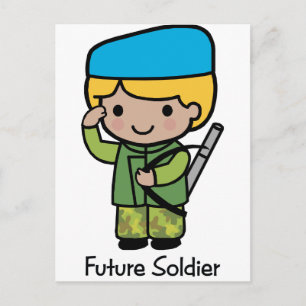 Cartão Postal Soldado Futuro
