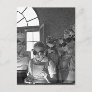 Cartão Postal Soldadoras durante a Segunda Guerra Mundial, décad