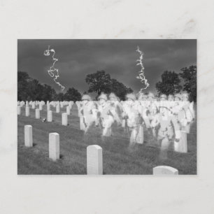 Cartão Postal Soldados Fantasmas em Jefferson Baracks