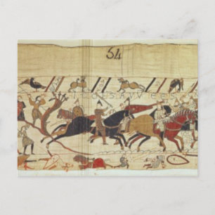 Cartão Postal Soldados ingleses e franceses caem lado a lado