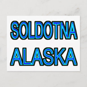 Cartão Postal Soldotna Alaska