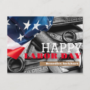 Cartão Postal Solidariedade Trabalhadora Unity Labour Day com ba
