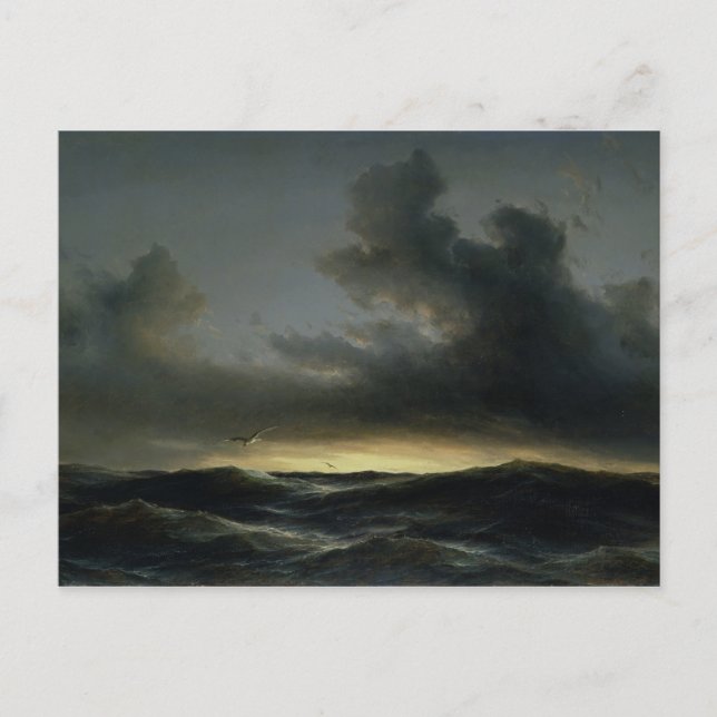 Cartão Postal Solitude marinha, 1852 (Frente)