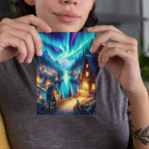 Cartão Postal Solitudes Haven: Um Retreto De Cabina