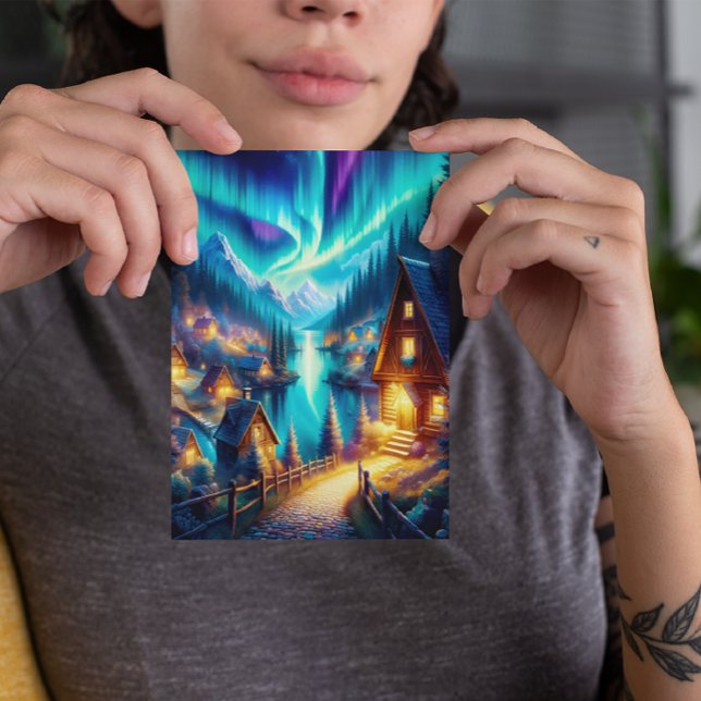 Cartão Postal Solitudes Haven: Um Retreto De Cabina (Criador carregado)