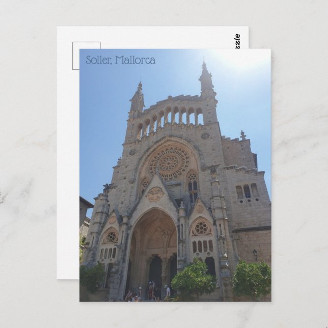 Cartão Postal Soller, Mallorca (Frente/Verso)