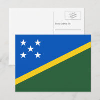Solomon Islander Flag, Bandeira das Ilhas Salomão